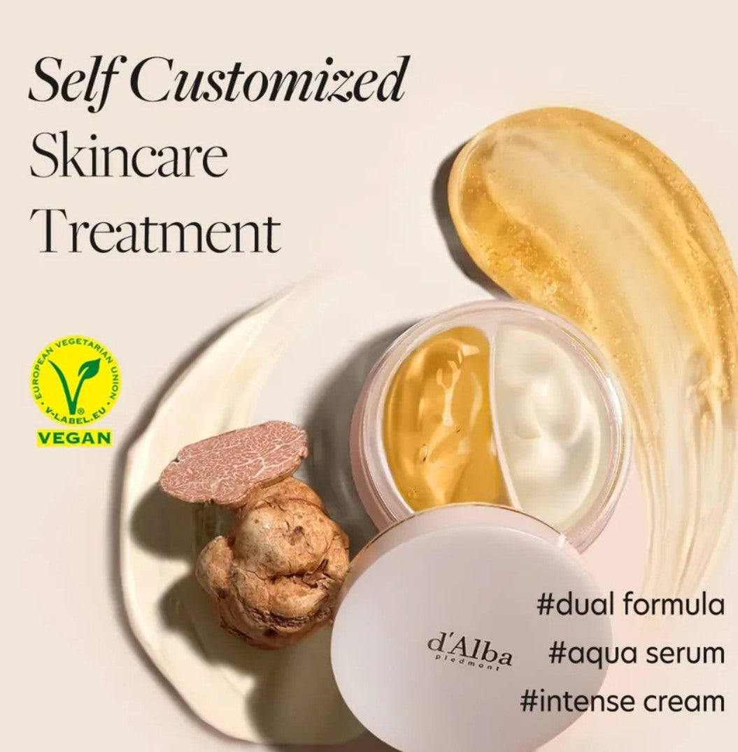 d’Alba Face Cream – Customizable Moisturizer for Acne-Prone & Oily Skin