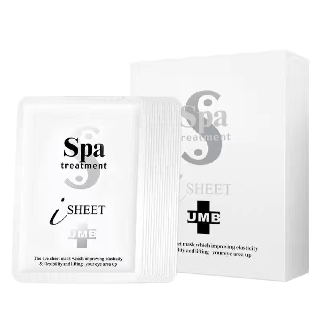 “Spa Treatment iSheet eye mask by JMB – hydrating under-eye sheet mask for elasticity and lifting”
