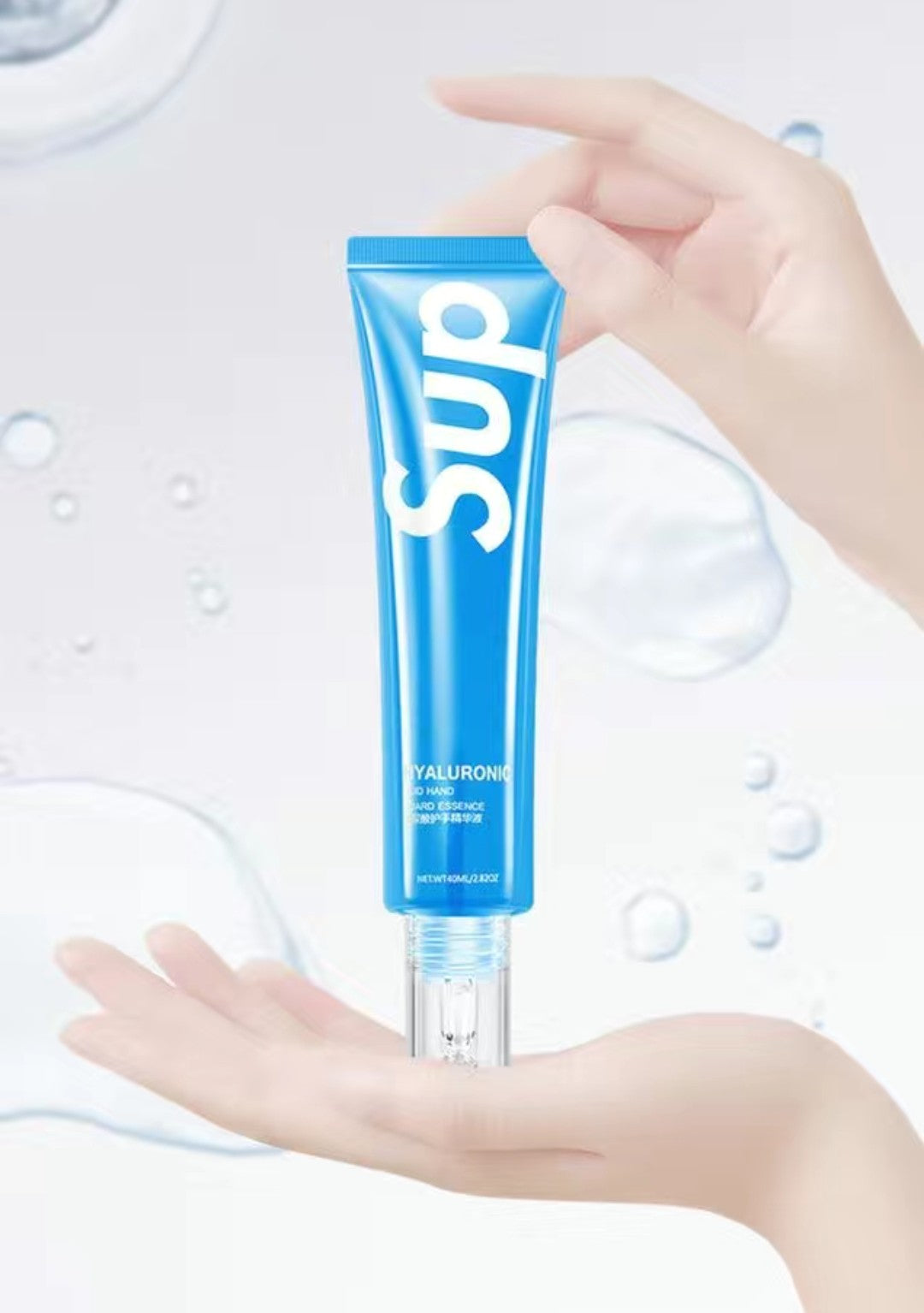 SUP Hyaluronic Acid Hand Essence – Hydrating Hand Cream in Stylish Packaging (Multiple Scents)
