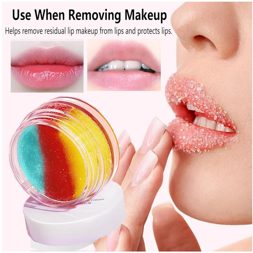 Jomtam Exfoliating Lip Smoothing Cream – Hydrating Lip Scrub with Natural Ingredients