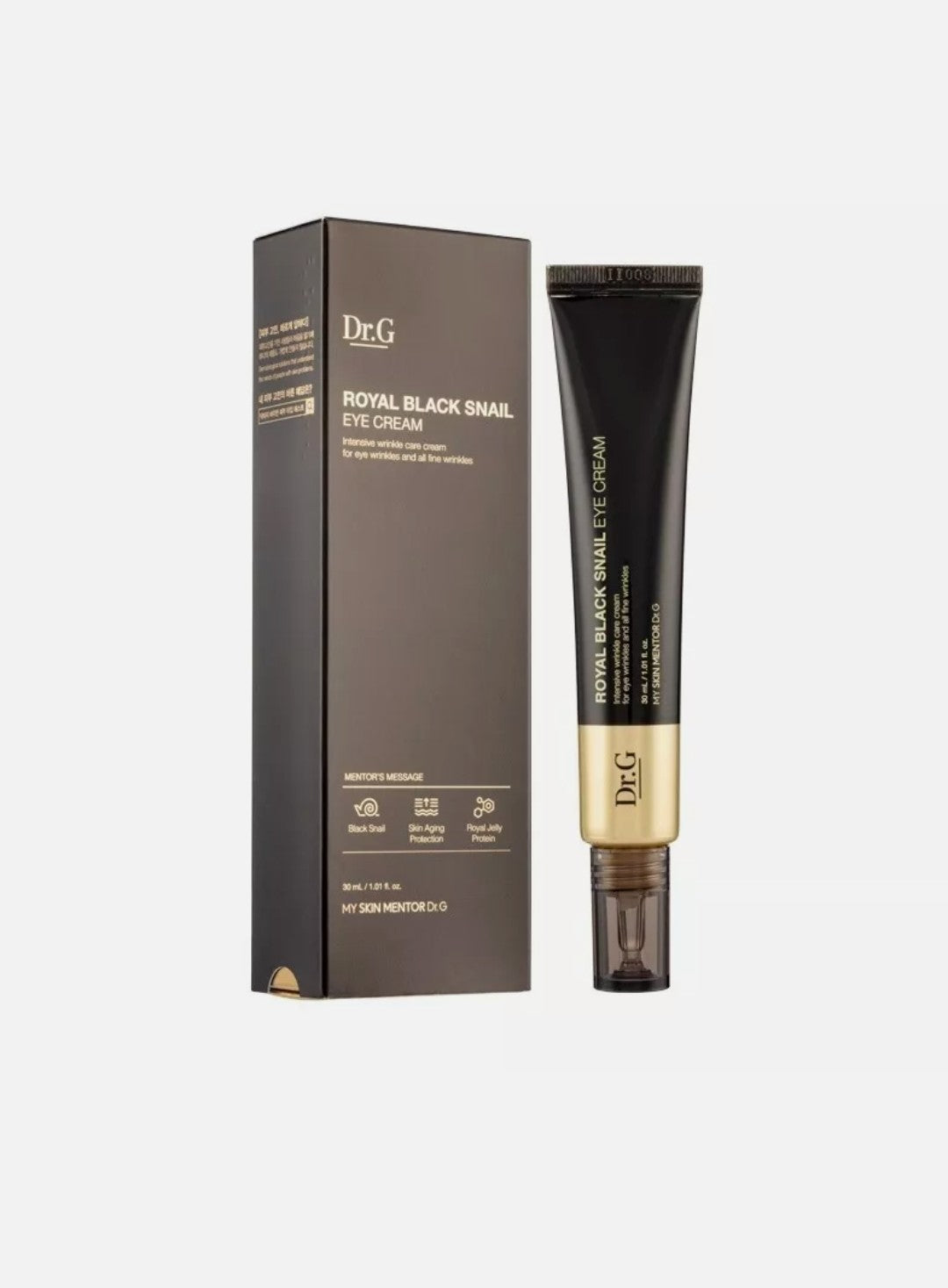 “DR.G Royal Black Snail Eye Cream with box – lifting and firming skincare”