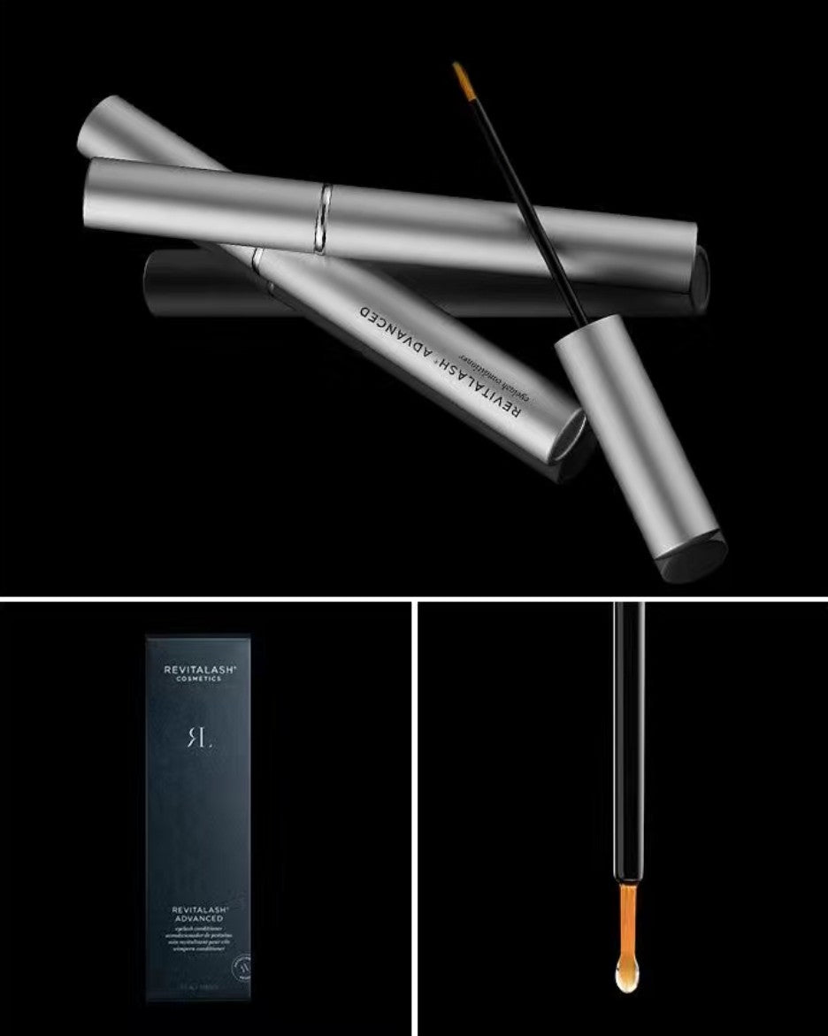 RevitaLash Eyelash Growth Serum Close-Up – Sleek Packaging with Application Brush