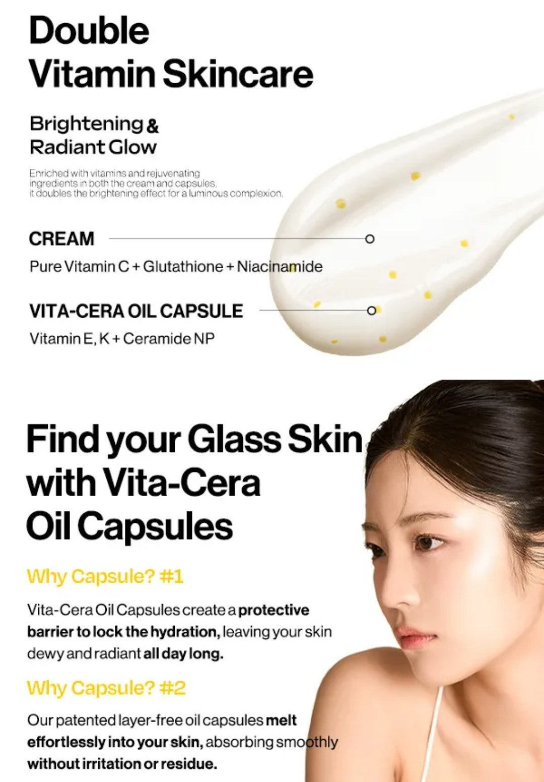 ld'Alba White Truffle Oil Capsule Cream – Brightening & Firming Moisturizer with Vitamin C, E & Ceramides | 50ml