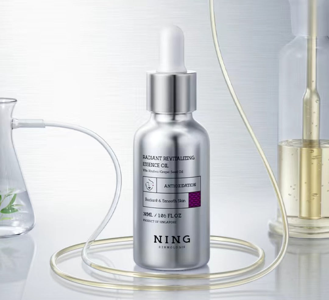 NING Radiant Revitalizing Face Oil Serum | Anti-Aging, Hydrating – 30ml