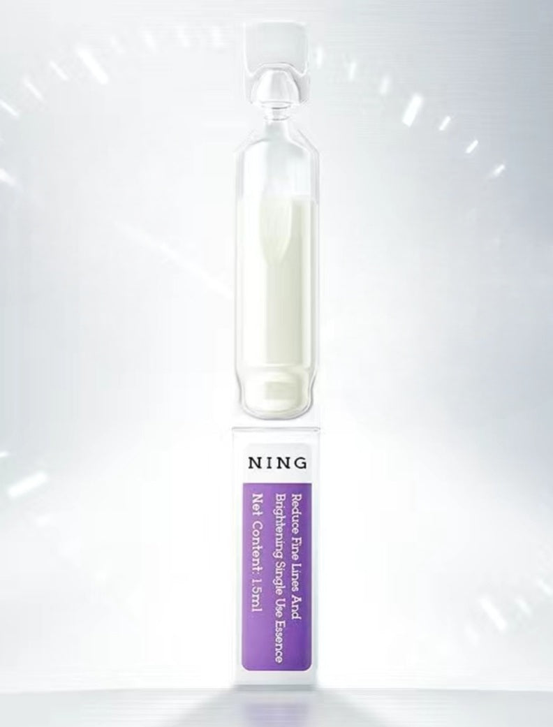 Ning fine lines and brightening essence ampoule