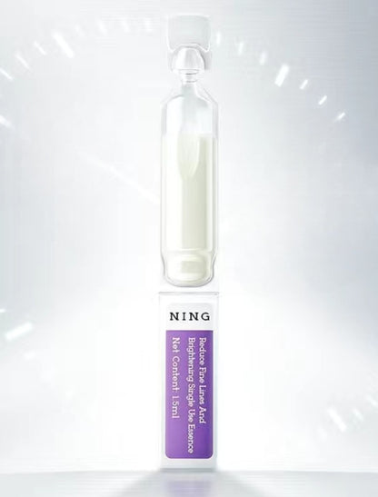 Ning fine lines and brightening essence ampoule