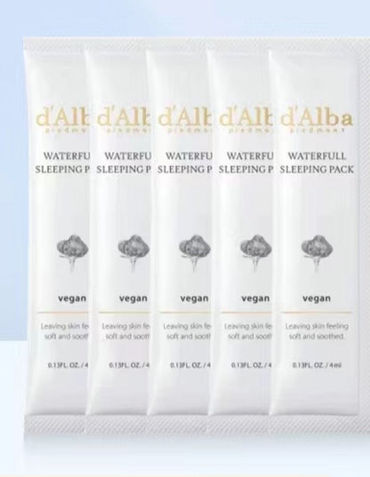 d'Alba Italian White Truffle Waterfull Vegan Sleeping Pack