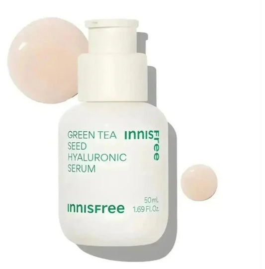Innisfree Green Tea Seed Hyaluronic Serum – 50ml Face Serum Bottle
