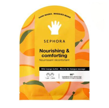 Sephora Hand Mask – Nourishing & Comforting (Mango Butter) & Moisturizing & Smoothing (Aloe Vera)