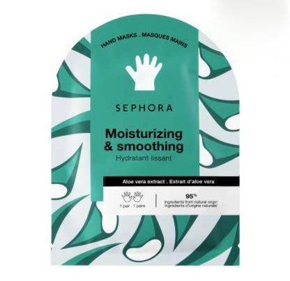 Sephora Hand Mask – Nourishing & Comforting (Mango Butter) & Moisturizing & Smoothing (Aloe Vera)