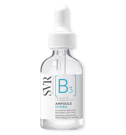 SVR [B3] Ampoule Hydra Serum 30ml – Niacinamide & Hyaluronic Acid Hydrating Concentrate