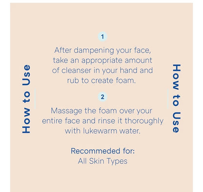 Missha Super Aqua Ultra Hyalon Foaming Cleanser – Hydrating Face Wash (200ml)