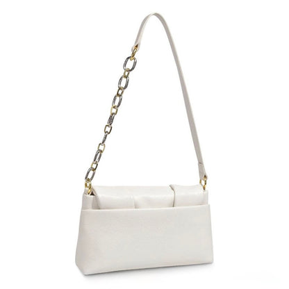 Elegant Women’s Chain Crossbody Bag – Small PU Leather Shoulder Purse with Adjustable Strap