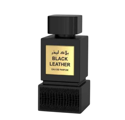 Milestone Black Leather Eau de Parfum 100ml unisex perfume bottle with gold label
