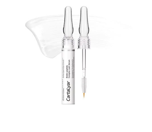 Cartalyar serum bottle with applicator on a white background