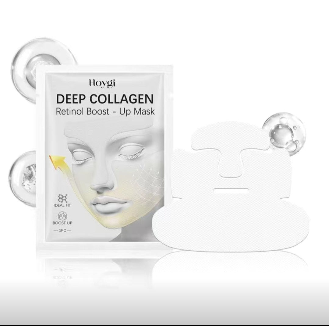 Hoygi Deep Collagen Retinol Boost-Up Mask packaging on a white background