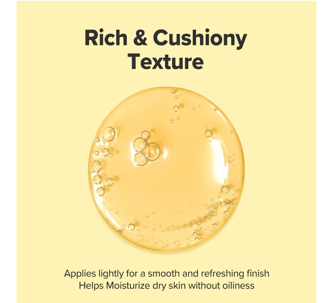 Yellow background with a close-up of a rich and cushiony texture product, featuring bubbles.