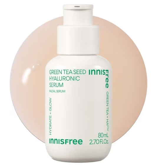 Innisfree Green Tea Seed Hyaluronic Serum – Hydrating & Soothing Face Serum 50ml