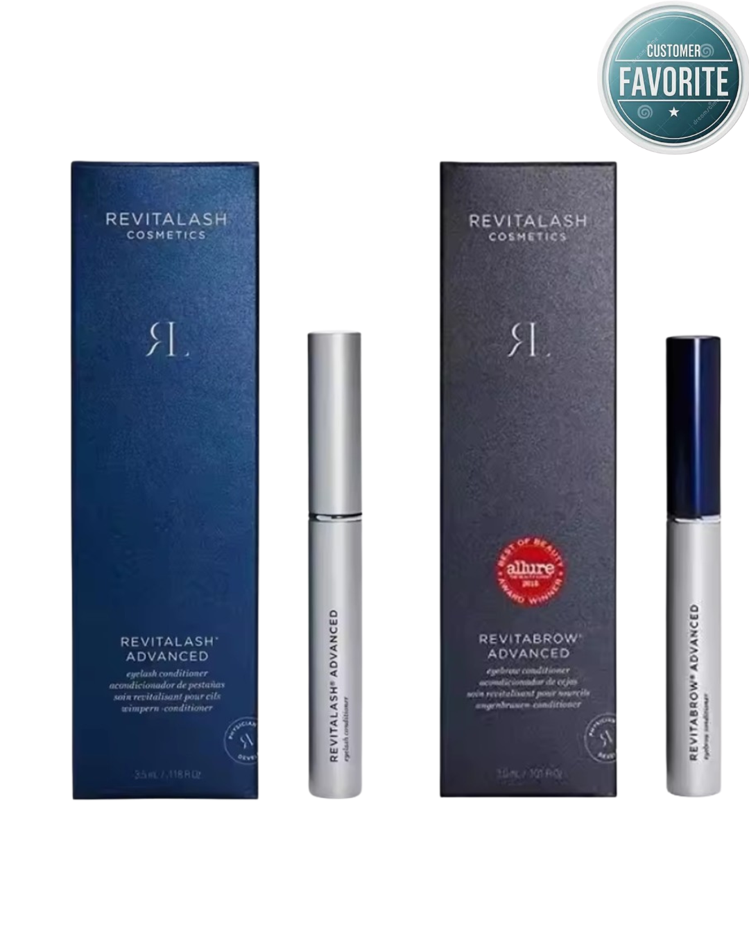 RevitaLash Lash & Brow Growth Duo – Advanced Serum Bundle